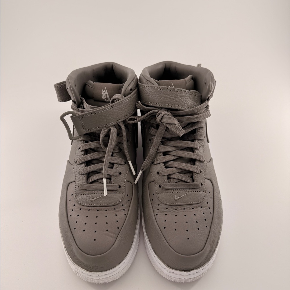 Nikelab Air Force 1 Mid in Light Charcoal Men’s Size 10.5 - Picture 3 of 12